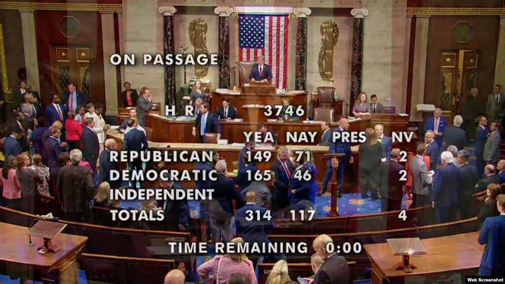 Hạ viện Mỹ thông qua dự luật đình chỉ trần nợ công $31,4 nghìn tỷ đô la đến năm 2025.