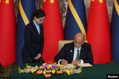 Nauru Perbarui Hubungan Diplomatik dengan China