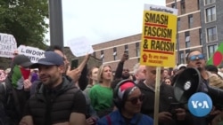 Anti-racism protesters take to UK streets to oppose far right