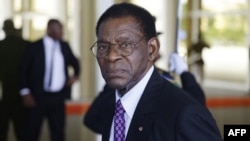 Le président Teodoro Obiang Nguema Mbasogo, 81 ans, dirige depuis près de 44 ans la Guinée équatoriale, un pays riche en hydrocarbures.