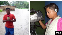 El periodista Victor Ticay es originario de Nandarola, una pequeña comunidad al sur de Managua. Está detenido desde hace dos meses. [Foto: Cortesía]