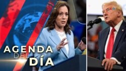 Donald Trump y Kamala Harris en desacuerdo antes del debate presidencial de Filadelfia