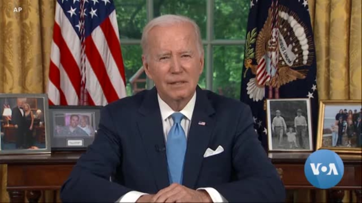 Biden Delivers Oval Office Remarks on US Avoiding Default