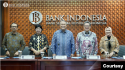 Gubernur Bank Indonesia (BI) Perry Warjiyo (tengah). (Foto: BI)
