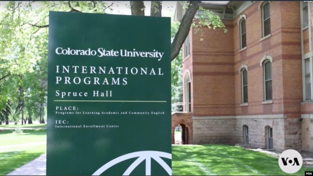 Colorado State University. (Volodymyr Petruniv/VOA)