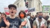 Manifestantes protestan frente al Congreso de Estados Unidos, el 18 de octubre de 2023, para exigir el cese de hostilidades entre Israel y Hamás.