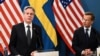 U.S. Secretary of State Antony Blinken and Sweden's Prime Minister Ulf Kristersson