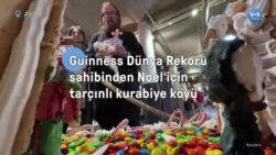 Guinness Dünya Rekoru sahibinden Noel için tarçınlı kurabiye köyü 