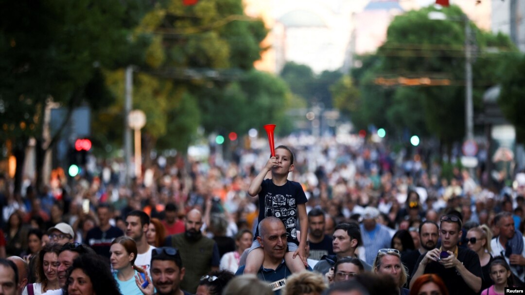 Peti protest protiv nasilja u Beogradu, 3. jun 2023.