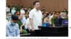 Cựu quan chức Hà Nội Chử Xuân Dũng trong phiên tòa hôm 18/7/2023 ở Hà Nội.