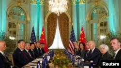 美國總統拜登和中國國家主席習近平11月15日在舊金山以南歷史悠久的費羅麗莊園舉行高峰會。