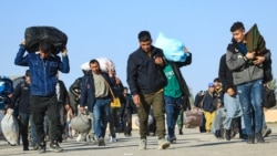 FILE - The U.N. says that more than 578,000 Afghans in Iran returned to Afghanistan in 2026.