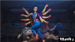 দুর্গাপূজা। প্রতীকী ছবি।