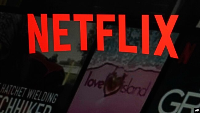 FILE - The Netflix logo is shown in this photo from the company's website on Feb. 2, 2023, in New York.