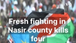 Fresh fighting in Nasir county kills four
