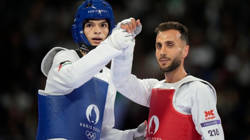 Refugee athlete's dream of a taekwondo medal cut short at Paris Olympics