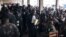 Les accusés siègent au tribunal militaire de Goma, dans l'est de la République démocratique du Congo, lors de leur procès le 15 septembre 2023.