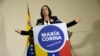Venezuela muhalefet başkan adayı Maria Corina 