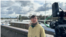 林正軒在英國的個人照。（圖片來源：我在倫敦捉老鼠 Catch Mouse in London 臉書網站）