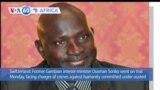 VOA60 Africa - Former Gambian interior minister Ousman Sonko went on trial 