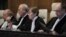 နယ်သာလန်နိုင်ငံ The Hague မြို့မှာရှိတဲ့ ICJ နိုင်ငံတကာတရားရုံးမှာ တောင်အာဖရိကနိုင်ငံက အစ္စရေးကို လူမျိုးတုန်းသတ်ဖြတ်မှု စွပ်စွဲချက်နဲ့ပတ်သက်လို့ ကြားနာပွဲအတွင်းတွေ့ရတဲ့ ICJ ဂျူရီလူကြီးမင်းများ (ဇန်နဝါရီ ၂၆၊ ၂၀၂၄)