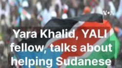 YALI fellow talks about helping Sudanese flee conflict