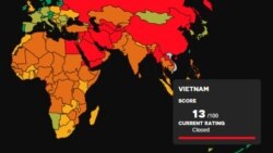 CIVICUS: Quyền tự do dân chủ ở Việt Nam ‘bị đóng kín’ trong năm 2023 | VOA