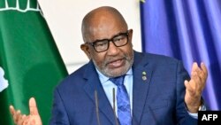 Le président des Comores et président de l'Union africaine Azali Assoumani à Berlin, le 20 novembre 2023.