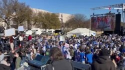 Miles de personas reclaman en Washington la liberación de los rehenes de Hamás 