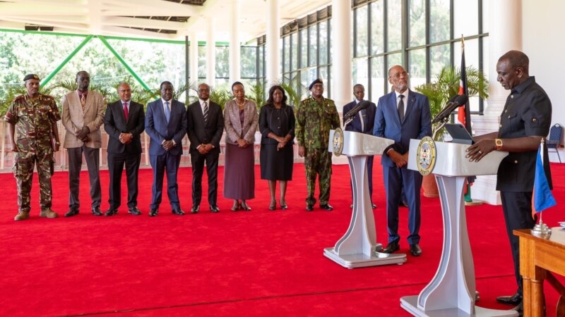 Kenya, Haiti Sign Security Deal
