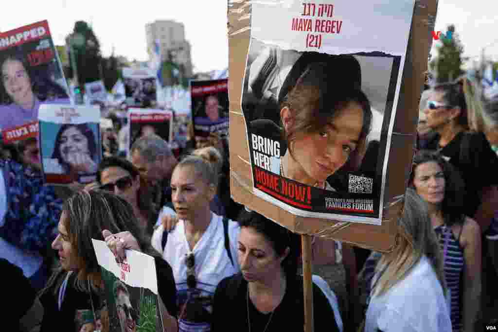 Miles de personas hicieron parte de la caminata que por varios días recorrió ciudades hasta llegar a Jerusalén este sábado.