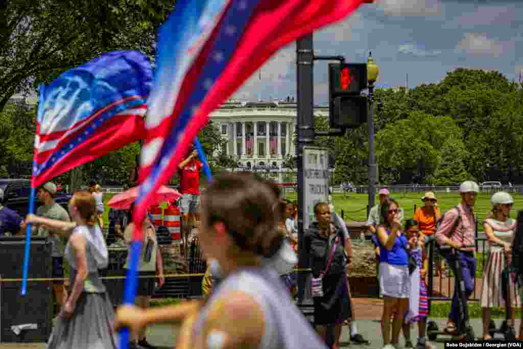 USA Independence Day Parade in Washington, D.C