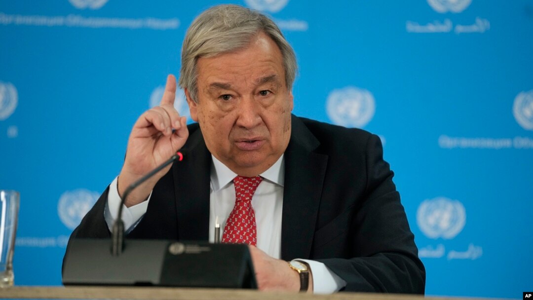 Sekjen PBB Antonio Guterres 