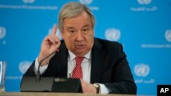 Sekjen PBB Antonio Guterres 