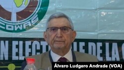 Jorge Carlos Fonseca, chefe da missão de observação da CEDEAO em Bissau, Guiné-Bissau