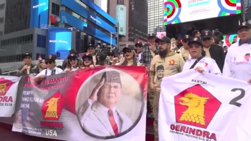 Deklarasi Dukungan Capres RI oleh Diaspora Indonesia di AS