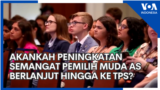 Akankah Peningkatan Semangat Pemilih Muda AS Berlanjut hingga ke TPS?