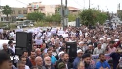 لە گردبوونەوەیەدا لە هەڵەبجە هاووڵاتیان و مامۆستایانی ئایینی پشتیوانی خۆیان بۆ خەڵکی غەززە دەردەبڕن
