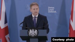 Menteri Pertahanan Inggris Grant Shapps 