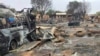 FILE - This picture taken on Sept. 1, 2023, shows a view of destruction in the aftermath of fighting between Sudan's armed forces and the RSF paramilitary group in el-Fasher, the capital of Sudan's North Darfur province. 