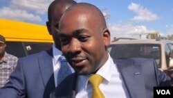 Mutungamiri weCitizens Coalition For Change, VaNelson Chamisa.