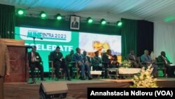 President Emmerson Mnangagwa officially opening Mine Entra 2023