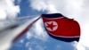 Bendera Korea Utara berkibar di Pyeongchang Olympic Village di Pyeongchang, Korea Selatan, 2 Februari 2018. (Foto: AP)