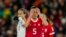 Norway's Guro Bergsvand gestures during the Women's World Cup Group A soccer match between Switzerland and Norway in Hamilton, New Zealand, July 25, 2023.