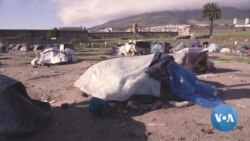 Sem-abrigo acampados no centro da Cidade do Cabo vão ser retirados