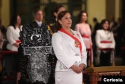秘鲁现任总统迪娜·博鲁阿尔特