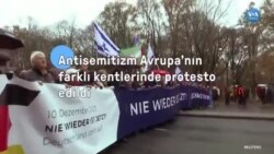 Antisemitizm Avrupa'nın farklı kentlerinde protesto edildi