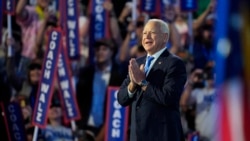 Minnesota Governor Tim Walz accepts Democratic Party VP nomination