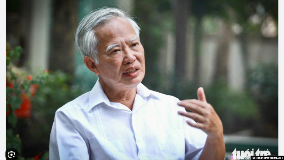 Ông Vũ Khoan (Hình: Screenshot từ tuoitre.vn)
