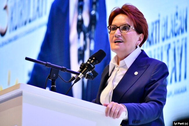 İyi Parti Genel Başkanı Meral Akşener